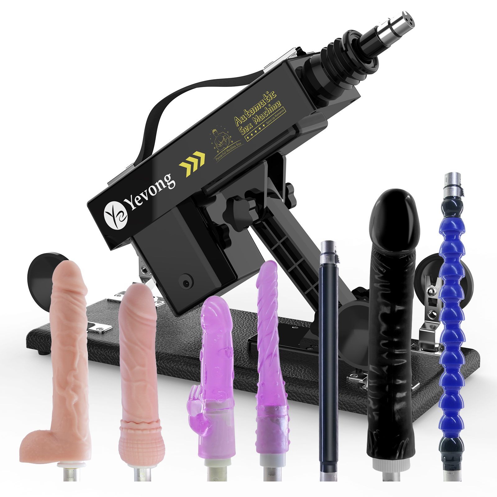 Automatic Thrusting Sex Machine with 7 Attachments